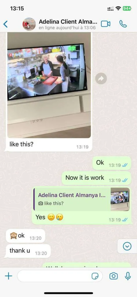 Conversación WhatsApp IPTV 4 IPTV Fiesta